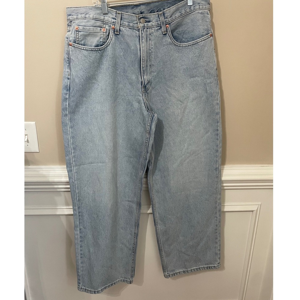 Levis 578 Baggy Jeans 36x30.5 (36x32 tag) Light Wash Wide Leg Skater 90s Style